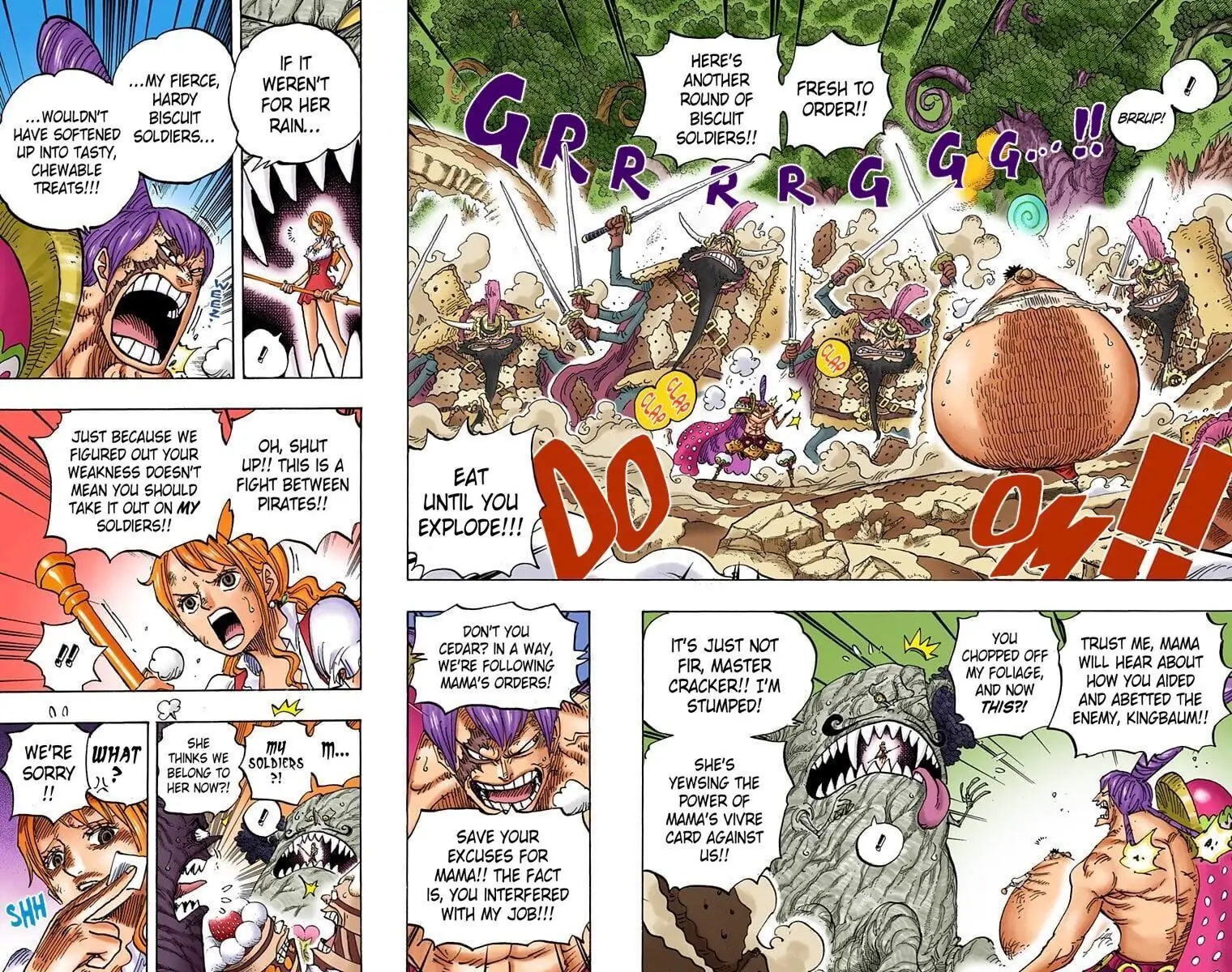 One Piece Digital Colored Chapter 842 image 02